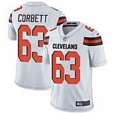 Nike Men & Women & Youth Browns 63 Austin Corbett White NFL Vapor Untouchable Limited Jersey,baseball caps,new era cap wholesale,wholesale hats